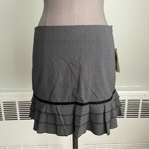 🔴 Speechless mini skirt with ruffled hem